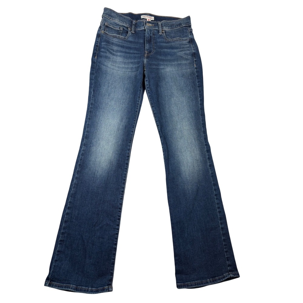 Lucky Brand Sweet Mid Rise Bootcut Jeans Blue Medium Wash Denim Womens 6/28R Y2K